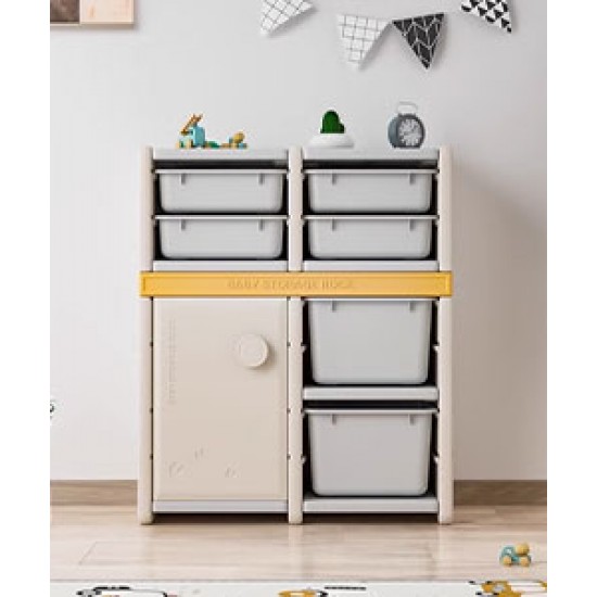 Portable wardrobe, car-shaped wardrobe, children toy storage cabinet, large capacity wardrobe