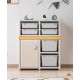 Portable wardrobe, car-shaped wardrobe, children toy storage cabinet, large capacity wardrobe