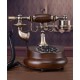 European style retro old-fashioned rotary phone, American antique home landline creative phone