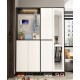 Cabinet for shoes in the hallway Light luxury slim shoe cabinet high capacity hallway cabinet