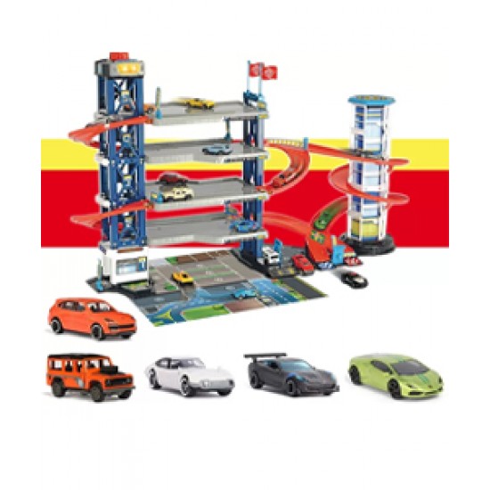 Adventure awaits, toy car parking building, the perfect garage for boys toy cars