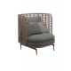 High-end outdoor sofa, coffee table combination, lounge sofa chair furniture
