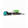 With Garbage truck 
