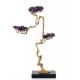 Handmade desktop wealth income symbol decor for home, Citrine fortune tree ornament entrance wine, decoration hand crafts 