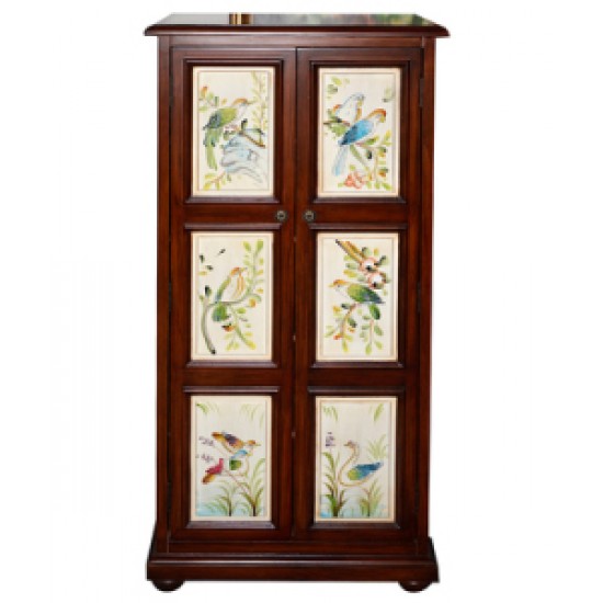 American pastoral style cabinet, pure handmade multilayer shoe cabinet, retro cabinet