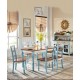 Mediterranean style wine cabinet, three doors, large capacity cabinet, wall integrated storage cabinet