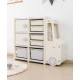 Portable wardrobe, car-shaped wardrobe, children toy storage cabinet, large capacity wardrobe