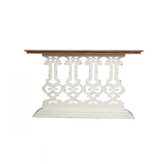Luxury porch table, hallway table against the wall, slim French style porch table for living room