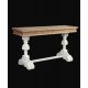 Luxury porch table, hallway table against the wall, slim French style porch table for living room