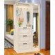 Modern multifunctional shoe cabinet with hanger practical shoe cabinet
