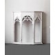 Luxury porch table, hallway table against the wall, slim French style porch table for living room