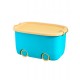 Toy storage basket, plastic toy storage box, large baby toys storage basket, portable box