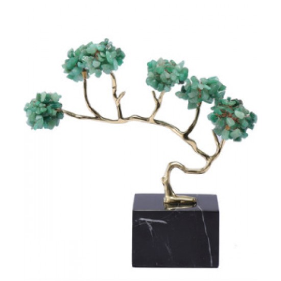 Handmade desktop wealth income symbol decor for home, Citrine fortune tree ornament entrance wine, decoration hand crafts 