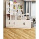 Multi-functional solid wood partition cabinet with large capacity separation cabinet hallway living room
