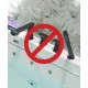 Japanese style acrylic smart bathtub, slim edge with glass, luxury bathtub with constant temperature