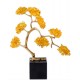 Handmade desktop wealth income symbol decor for home, Citrine fortune tree ornament entrance wine, decoration hand crafts 
