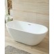 European style acrylic bathtub, thin edged trouble free bathtub for adults, independent insulation, modern standard bathtub