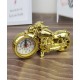Alarm clock in the form of a motorcycle for a nostalgic style, Clock as decor, old-fashioned atmosphere in the house