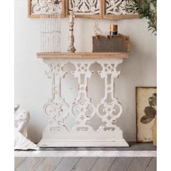 Luxury porch table, hallway table against the wall, slim French style porch table for living room