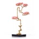Handmade desktop wealth income symbol decor for home, Citrine fortune tree ornament entrance wine, decoration hand crafts 