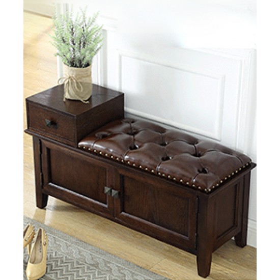 American retro solid wood shoe cabinet stylish and durable shoe cabinet in different shapes