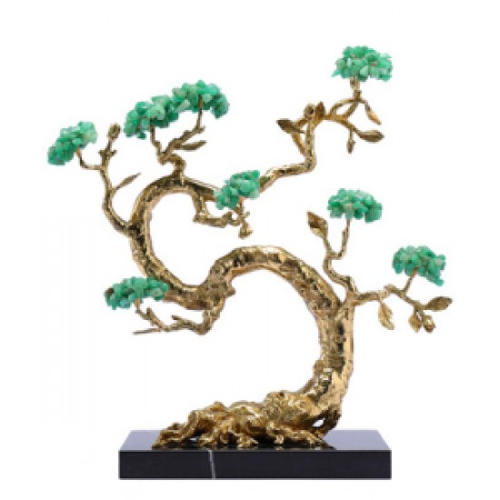 Handmade desktop wealth income symbol decor for home, Citrine fortune tree ornament entrance wine, decoration hand crafts 