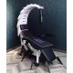 Scorpion design computer integrated gaming table and chair, comfortable computer accessory for home, office