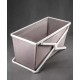 Improved foldable bathtub, inflatable bathtub, thick material bathtub for adult, convenient to use, portable bathtub