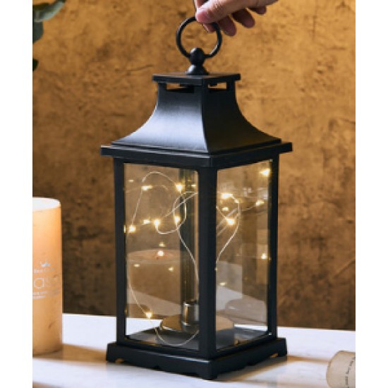 Decorative table lamp for living room in retro style, decorative lamp ornament for bedroom, simple home decor