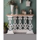 Luxury porch table, hallway table against the wall, slim French style porch table for living room