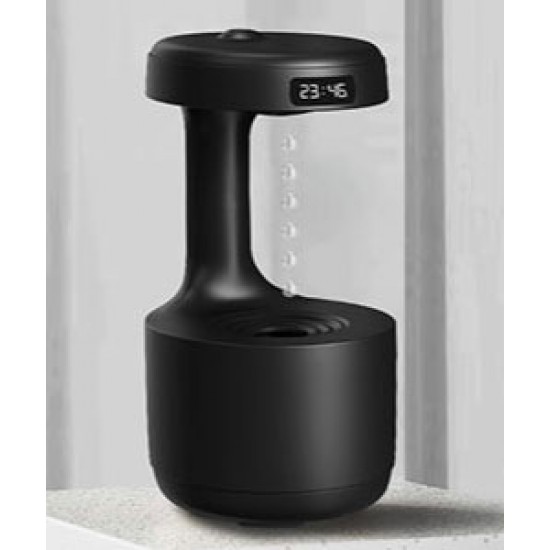 Air humidifier, ultrasonic air purifier, levitating water drops, perfume aromatherapy