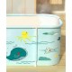 Household bathtub bucket, folding bath bucket for adults and children, thickened bathtub for two