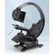 Computer cockpit, integrated table and chair, ideal computer chair, gamer chair