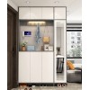 With upper cabinet 