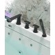 Japanese style acrylic smart bathtub, slim edge with glass, luxury bathtub with constant temperature