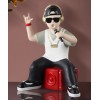 White Hip-Hop Decor 