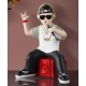 Creative decoration rap and basketball player for boys
