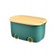 Toy storage basket, plastic toy storage box, large baby toys storage basket, portable box