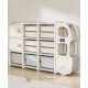 Portable wardrobe, car-shaped wardrobe, children toy storage cabinet, large capacity wardrobe